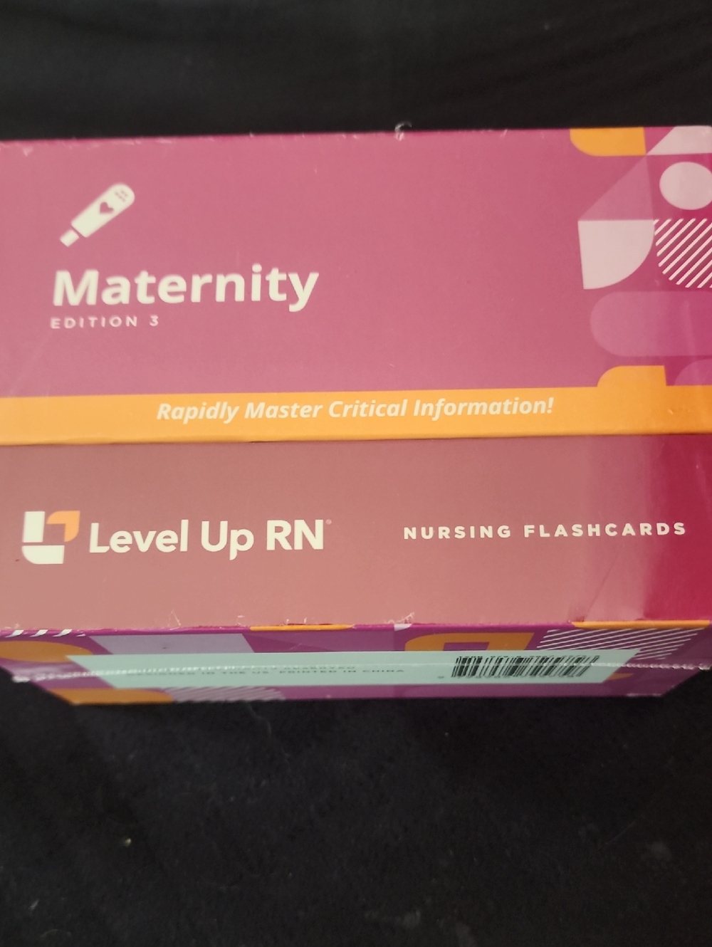 Maternity Nursing Flashcards - Pink